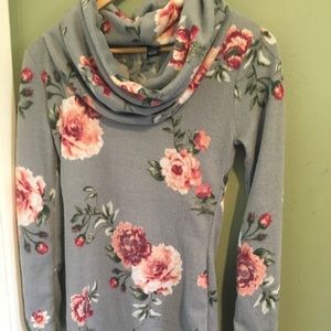 Tunic sweatshirt
